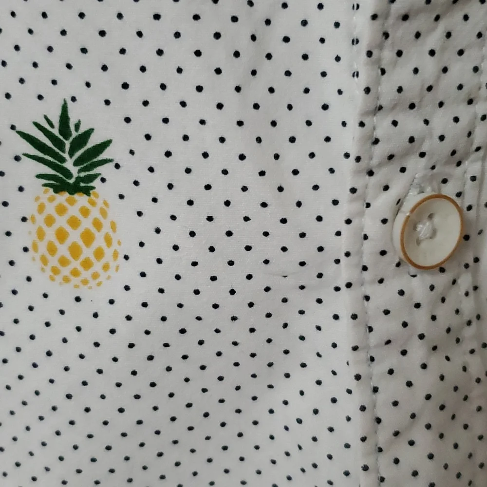 Denim & Flower Pineapple short sleeve shirt - Picture 4 of 8